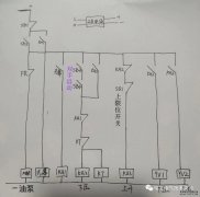 液壓機(jī)控制電路原理圖，與常見電氣故障